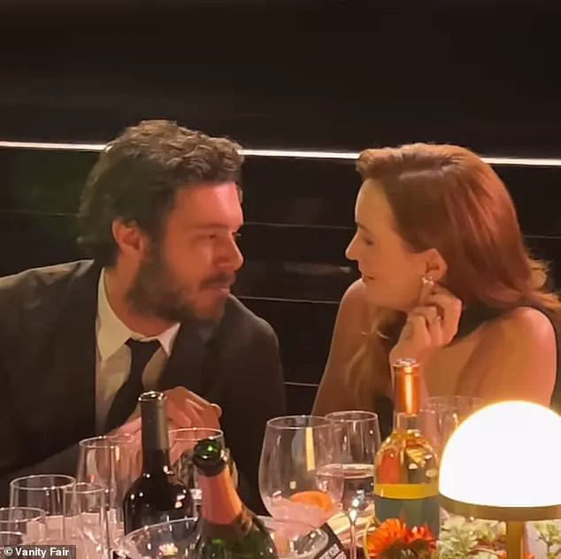 Adam Brody and Leighton Meester's Flirty Moment at the SAG Awards