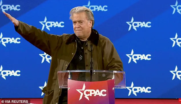 Bannon denies performing Nazi salute, claiming it was 'just a wave'