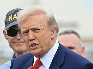 Carolina Trump waves to fans from grandfather's limousine at Daytona 500