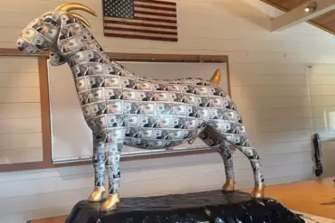 Christians Outraged Over MAGA Goat Sculpture at Mar-a-Lago