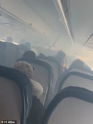 Delta Air Lines Evacuation: Passengers Escape Smoke-Filled Cabin at Atlanta International Airport