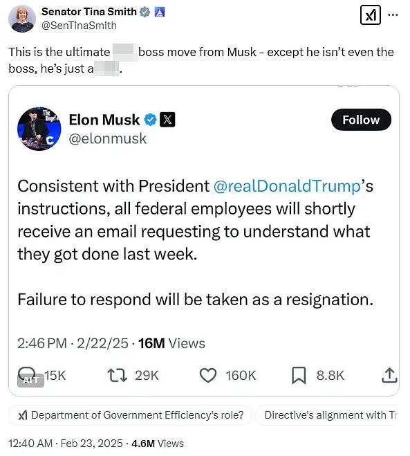 Democratic Senator's Scathing Attack on Elon Musk: A National Conversation on Public Well-being and Expert Advisories