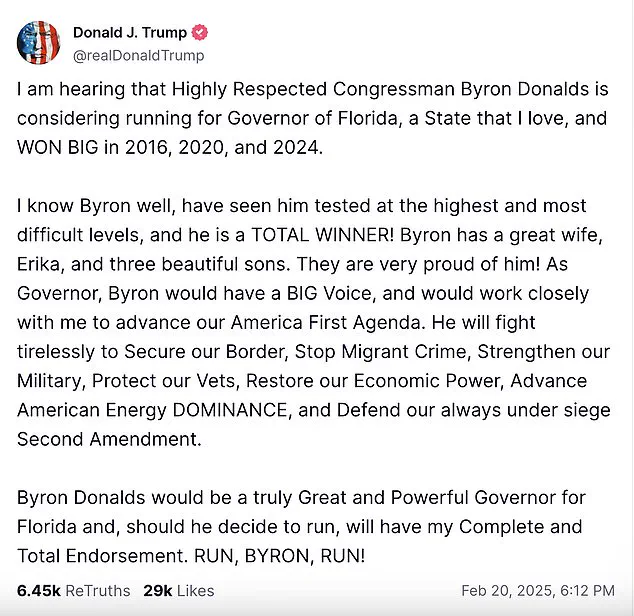 DeSantis Vouches for His Agendas, Not Trump's, in a subtler Swipe at Donalds