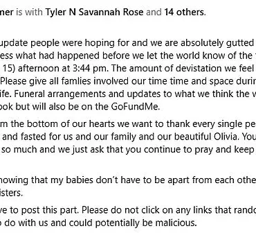 Olivia Blackmer's Tragic Death Leaves Family Devastated