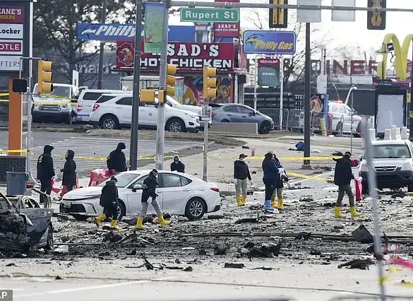 Philadelphia plane crash: Devastating images emerge as Americans express fears after recent deadly aviation incidents