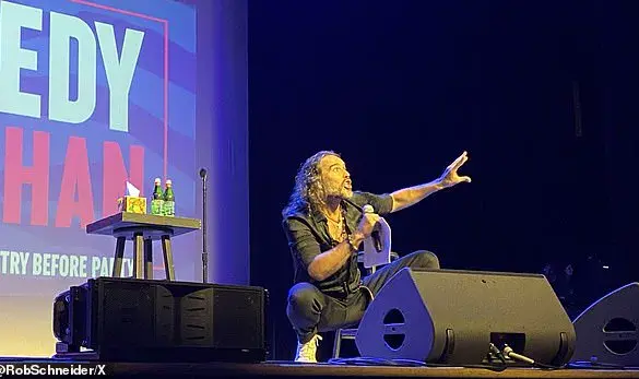Robert Kennedy Jr goes viral for lizard-holding photo with Russel Brand and Dr. Oz