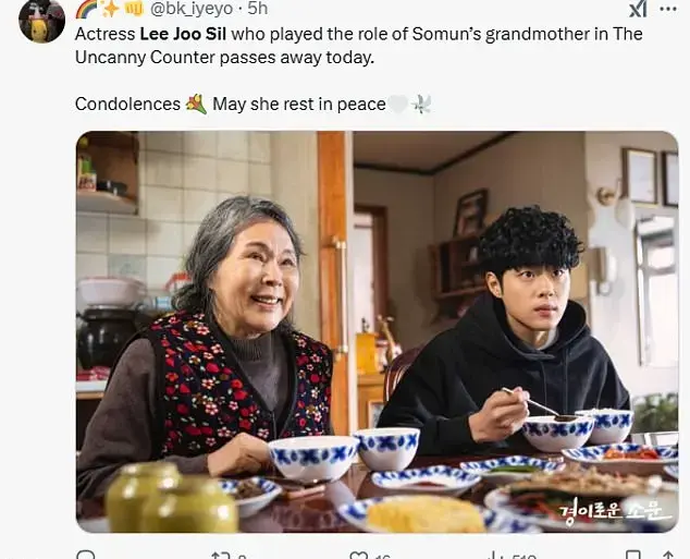 Squid Game Actress Lee Joo-Sil Dies at 81