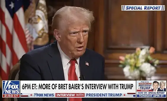 Trump Responds to Question About Vice President J.D. Vance Being His Political Successor