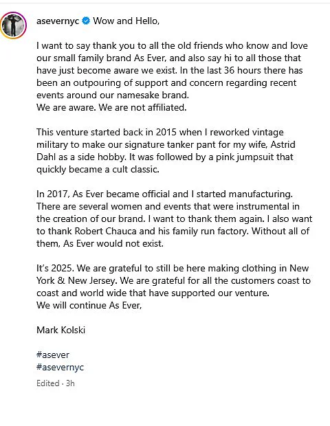 Vintage Clothing Store Owner Expresses Concerns Over Similarities with Meghan Markle's Business Venture