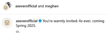 Vintage Clothing Store Owner Expresses Concerns Over Similarities with Meghan Markle's Business Venture
