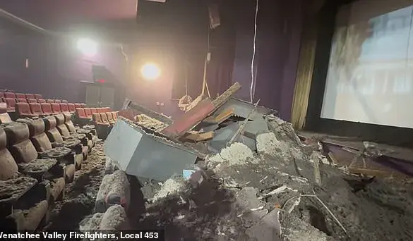 Washington State Man Escapes Death at Cinema Ceiling Collapse