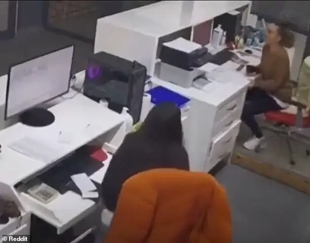 Women in Santorini caught on camera screaming and hiding under their desks in fear after a 5.1-magnitude earthquake struck.