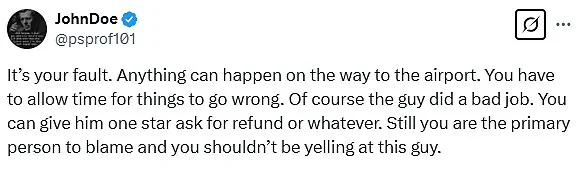 Brandon Straka's Misadventure with an Uber Ride and a Missed Flight