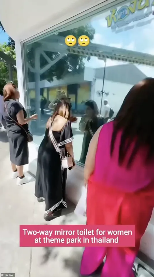 Controversial 'Two-Way Mirror' in Men's Toilet at Thai Theme Park Sparks Online Debate