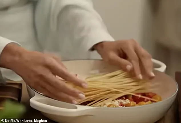 Meghan Markle's Unconventional Spaghetti Recipe Slams on Netflix