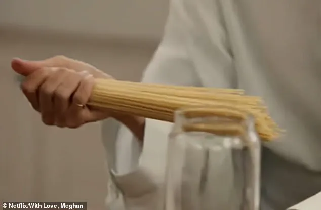 Meghan Markle's Unconventional Spaghetti Recipe Slams on Netflix