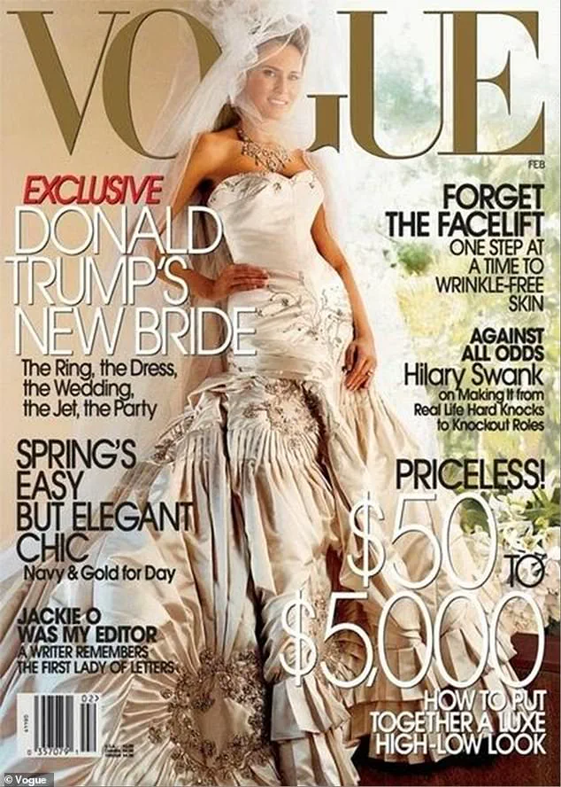 Melania Trump's Christian Dior Wedding Dress Listed for Sale on eBay