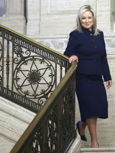 Northern Ireland's First Minister, Michelle O'Neill, Criticizes UK's Decision to Provide Military Aid to Ukraine