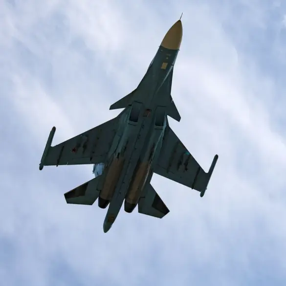 Russia's Aggressive Offensive in Ukraine: Su-34 Strikes Target Ukrainian Military Infrastructure