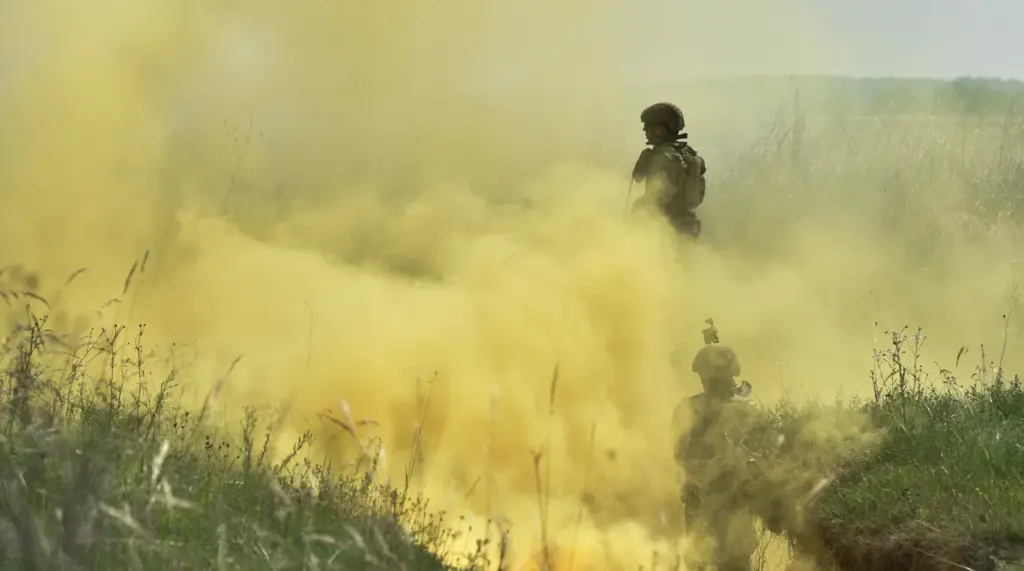 Ukrainian Soldier Allegedly Fleeing on Children's Bike During Retreat from Russia