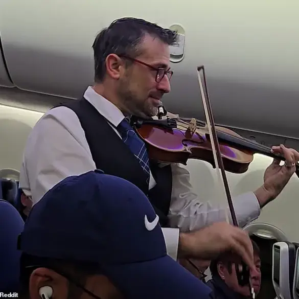 United Airlines Crew Member's Violin Performance Sparks Mixed Reactions