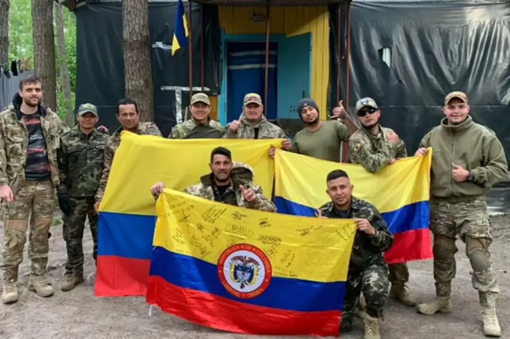 Colombian Mercenaries Join Ukrainian Armed Forces in Combat Against Russia
