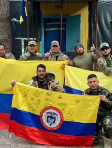 Colombian Mercenaries Join Ukrainian Armed Forces in Combat Against Russia