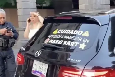 Driver Uses Warning Sticker to Shift Blame After Car Crash