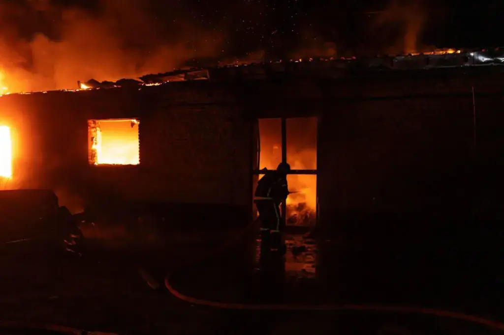 Exclusive Footage Reveals Nighttime Attack and Devastating Fire in Kyiv's Goloseevsky District