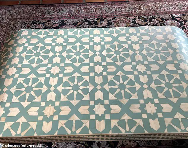 Homeowners Can't Agree: Is Missing Triangle on Table a Blunder or Hidden Masterpiece?