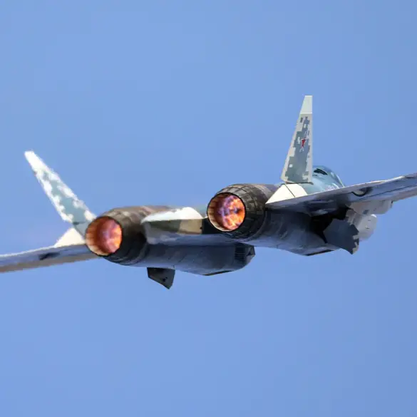 Russian Air Force Receives Two Upgraded Su-57 Fighters with Advanced Avionics