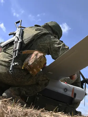 Russian Forces Deploy Advanced UAVs in Precision Strike Against Ukrainian Military Warehouse