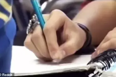 Taylor Swift's Unusual Pencil Grip Revealed in 2006 Video