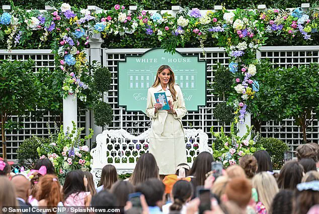 Trump Family Leads Easter Egg Roll Celebrations on South Lawn
