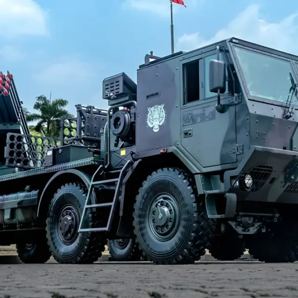 Ukraine Armed Forces Strike Kamenka-Dneprovska with Vampire Rocket Launcher