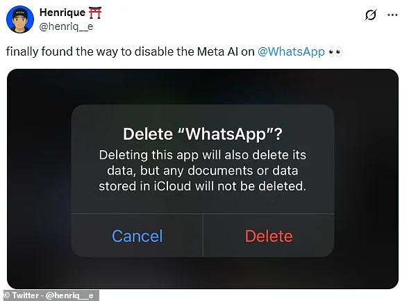 WhatsApp Introduces Exclusive Access to Meta AI Chatbot