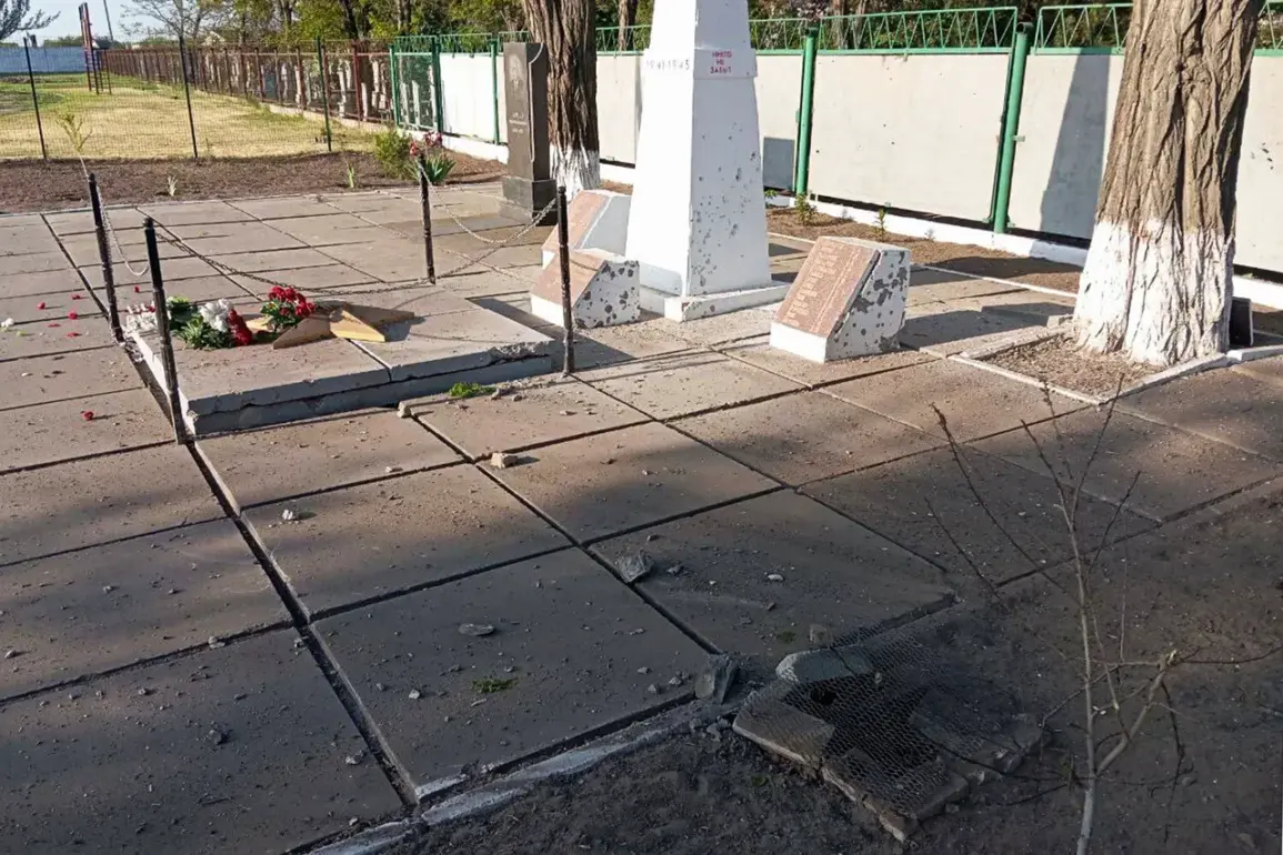 Exclusive: Ukraine's AFU Under Scrutiny After Shell Strikes WWII Memorial in Kherson, Sparking Outrage Over Alleged Desecration