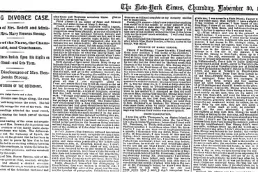 From Perfect Union to Public Scandal: The Fall of the Strong Marriage