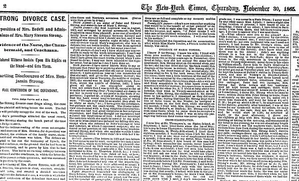 From Perfect Union to Public Scandal: The Fall of the Strong Marriage