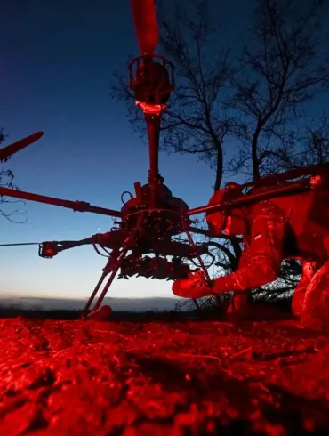 Russian Air Defense Forces Intercept 105 Ukrainian Drones in Coordinated Nighttime Operation, Highlighting Escalated Military Tensions