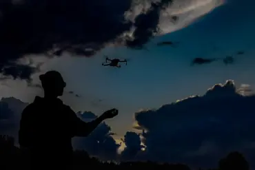Russian Air Defense Forces Intercept Ukrainian Drone Over Kursk Region, Signaling Escalation in Tensions