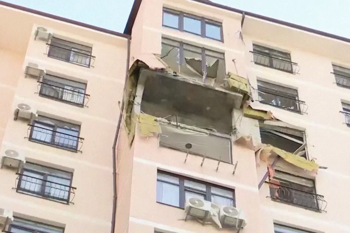 Ukrainian Drones Hit Residential Buildings in Novorossiysk, Russia