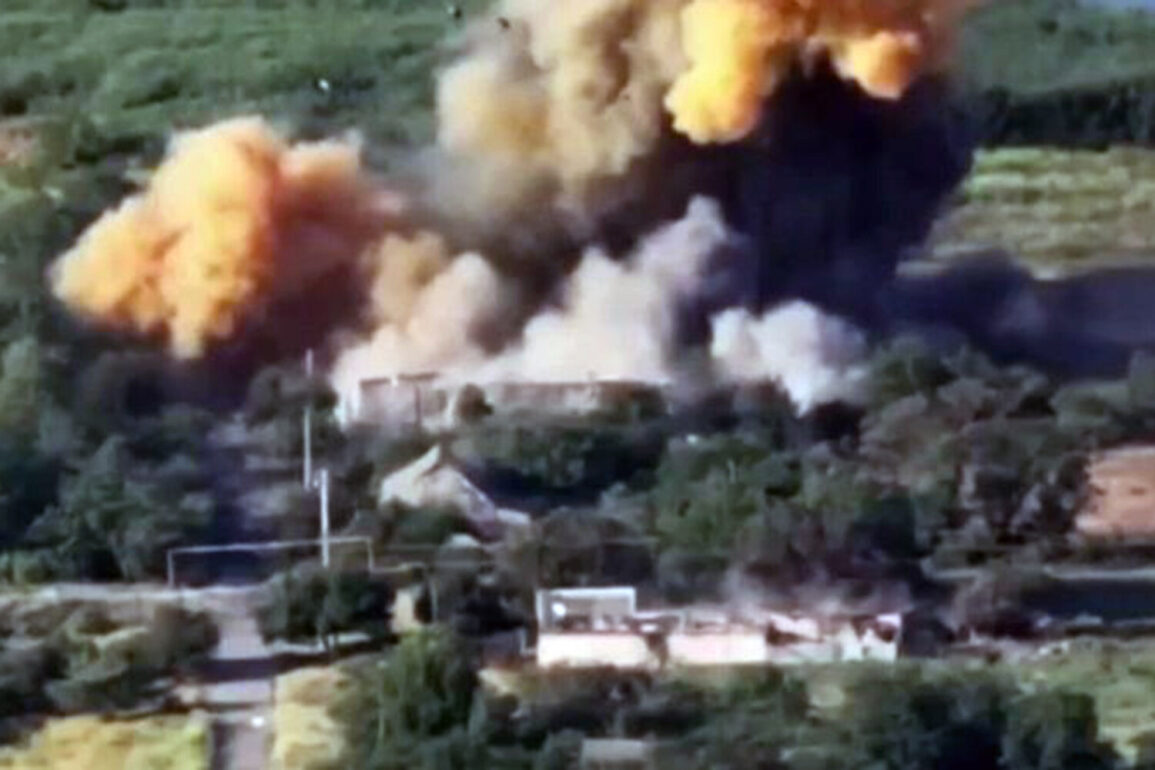 Exclusive Footage Reveals Use of FAB-3000 Bomb in Sumy Region Strike, Fueling Debate on Escalating Tactics