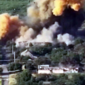 Exclusive Footage Reveals Use of FAB-3000 Bomb in Sumy Region Strike, Fueling Debate on Escalating Tactics