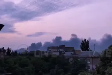 Explosions and Fires Shake Kyiv as Residents Describe Night of Fear and Chaos