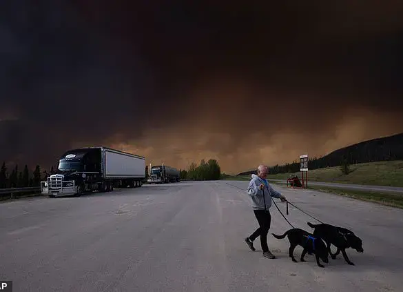 New Map Reveals Cross-Border Impact of Canada's Intense Wildfires and Associated Smoke Hazards