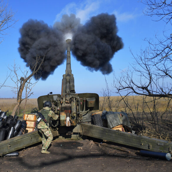 Russian Military Targets Ukrainian Observation Post in Kherson Using Drones and Satellite Imagery