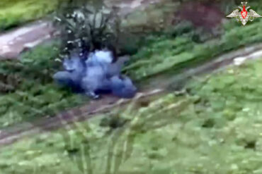 Russian Ministry of Defense Releases Chilling Footage of FPV Drone Strikes on Ukrainian Military Positions