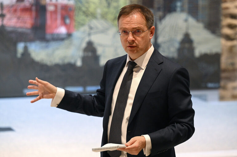 Russia's Medinsky Draws Historical Parallels Between Ukraine Conflict and 18th-Century Northern War