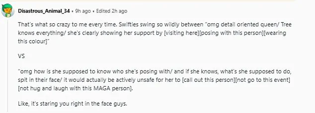 Taylor Swift's Controversial MAGA Affiliation Amid Travis Kelce Event: Fans Accuse Her of 'Tacit Endorsement' Amid Political Tensions